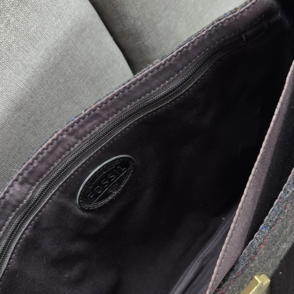 Fossil Wool Messenger Bag - Picture 14 of 16